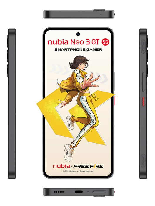 NUBIA SMARTPHONE NEO 3GT 256 GB + 8 GB AMARILLO AMARILLO GRADO A