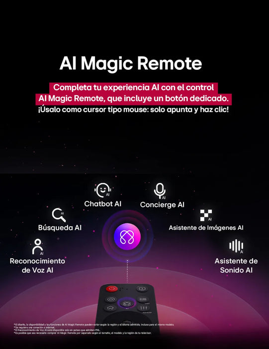 PANTALLA 43 PULGADAS LG UHD AI UA75 4K SMART TV 2025 43UA7500PSA GRADO B