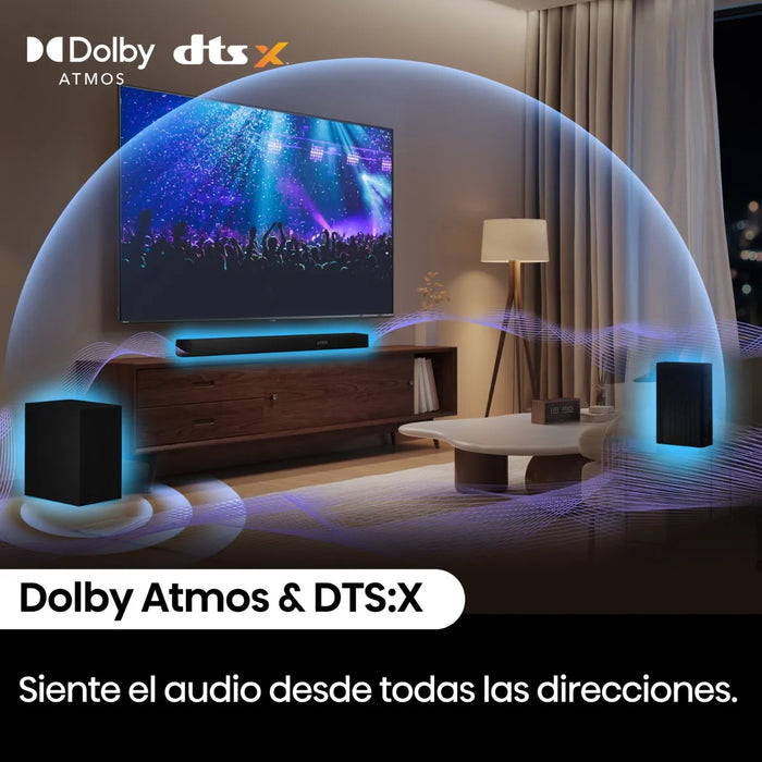 HISENSE BARRA DE SONIDO AX5100Q, 5.1 CH 580W NEGRO GRADO B.