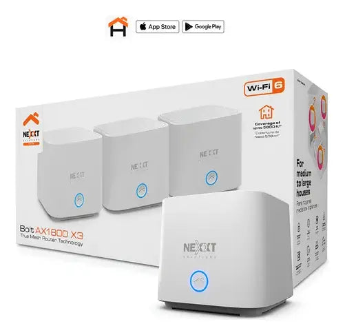 BOLT AX1800 ROUTER NEXXT HOME 3 PIEZAS - GRADO B