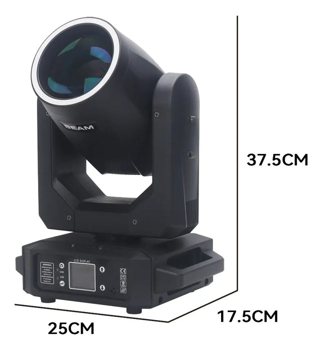 CABEZA MOVIL BEAM YUER VARIOS EFECTOS DMX PARA FIESTAS GRADO B