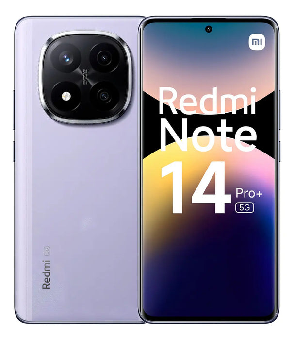 XIAOMI REDMI NOTE 14 PRO PLUS 5G 256GB/8GB RAM – MORADO LAVANDA | CÁMARA 200MPX | GRADO A....