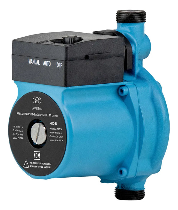 AUTOMATICO PARA BOMBA DE AGUA SILENCIOSOA PRESURIZADORA 1 /6 HP 127V 140W GRADO B