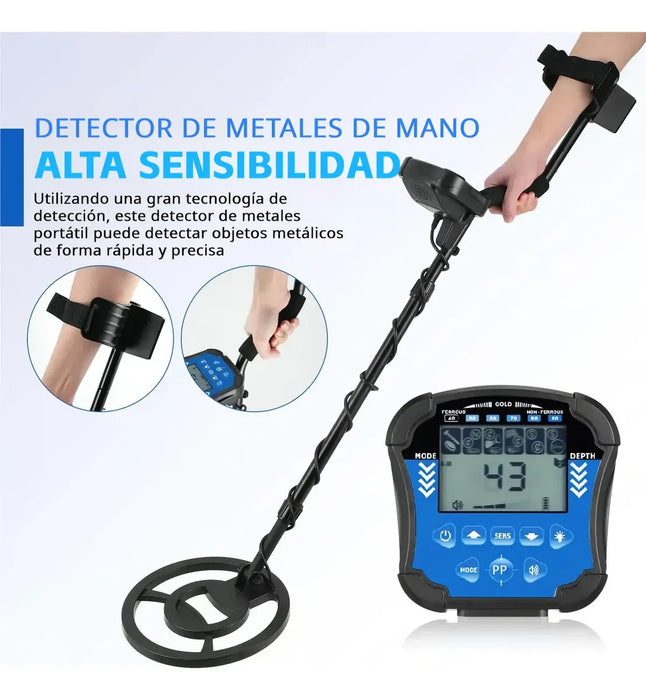 Detector De Metales Subterráneo De Alta Precisión Encuentra GRADO B