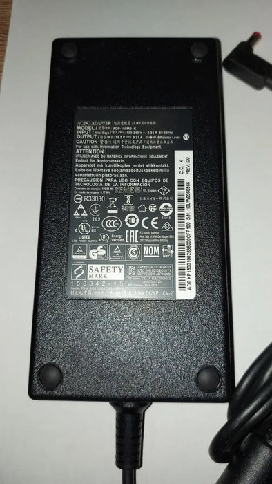 Cargador Adp-180mb Para Acer Predator 9.23a 19.5v 5.5mm Grado B