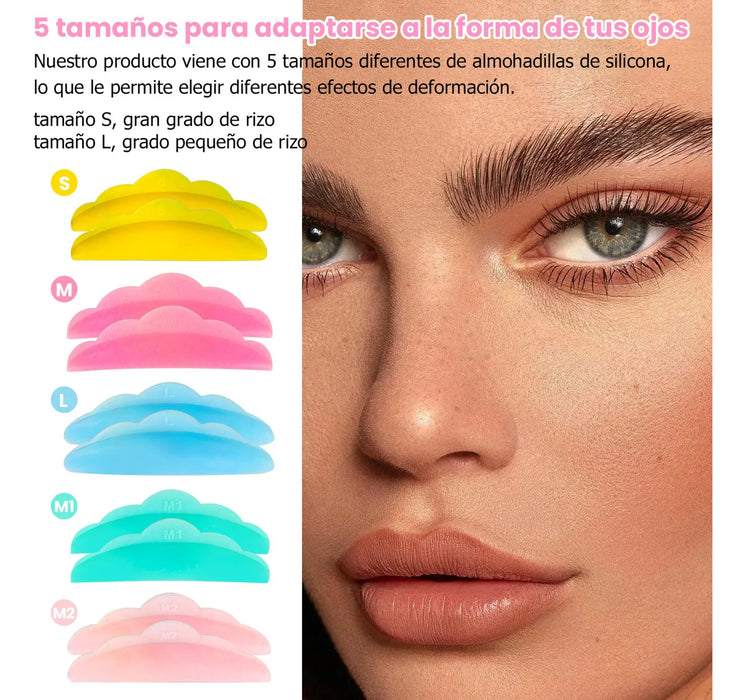 KIT LASH LIFTING SUERDEBAE VS-06MX – PESTAÑAS RIZADAS CON ADHESIVO INCLUIDO LOTE 12 PZAS GRADO B