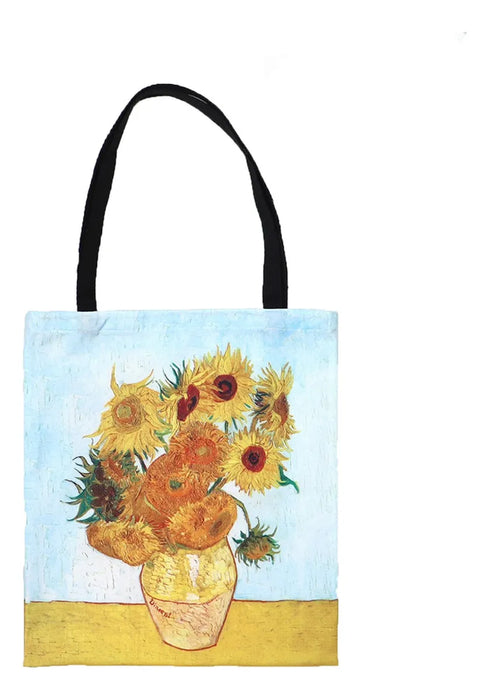 bolsas para mujer de hombro gran capacidad de lona,van gogh 789