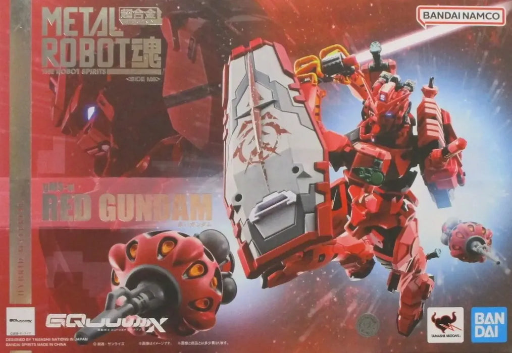 Tamashii Nations | Metal Robot Spirits (SIDE MS) | Red Gundam | Figura Articulada 6" | Grado B ✨
