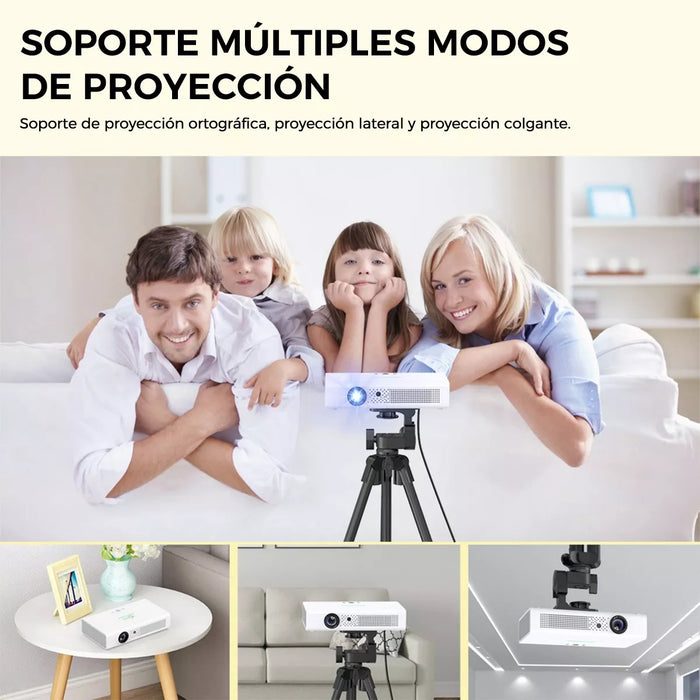 proyector profesional 4k hd android wifi dlp 1080p 18000 lm 3260