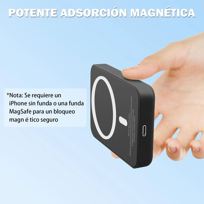 Power Bank Inalambrico Magnetico Carga 10000 Para iPhone  GRADO A.