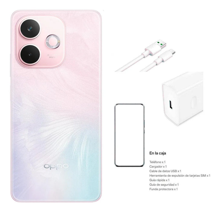 OPPO A5 PRO 5G ROSA FLORAL 8GB RAM + 256GB ROSA GRADO A