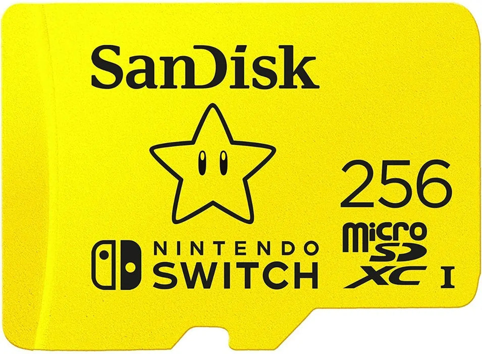 MEMORIA SANDISK 256GB MICRO SDXC NINTENDO SWITCH 100MB/S 4K  | GRADO B