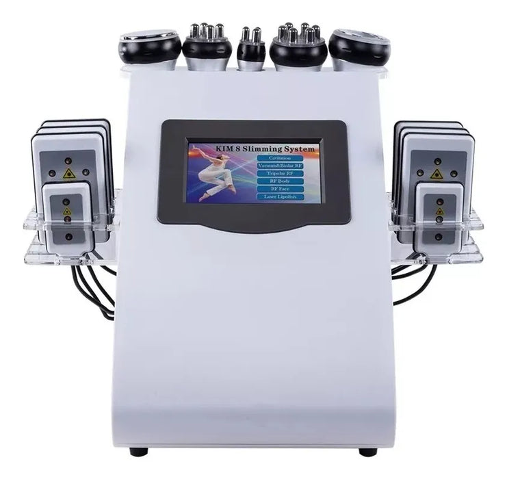 maquina de cavitacion radiofrecuencia laser 6 en 1 beaustat yt-23 blanco 127v GRADO B