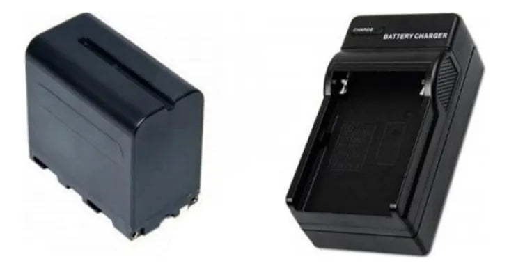 Kit De Cargador De Bateri­a Para amara Np-f960/np-f970 GRADO B