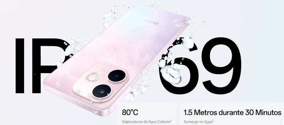 OPPO A5 PRO 5G ROSA FLORAL 8GB RAM + 256GB ROSA GRADO A
