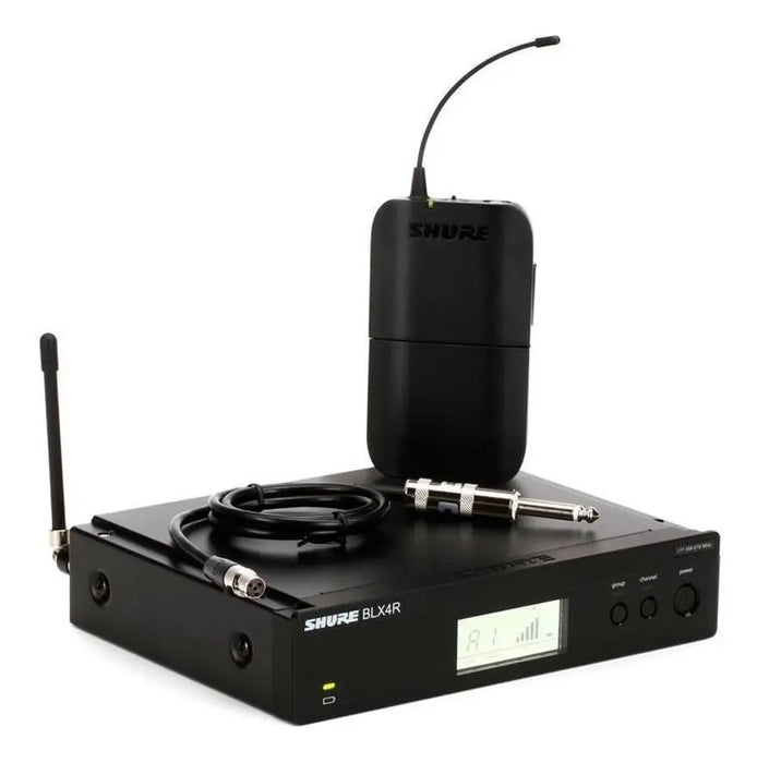 SHURE BLX14R-J11, SISTEMA INALÁMBRICO PARA GUITARRA/BAJO COLOR NEGRO GRADO B