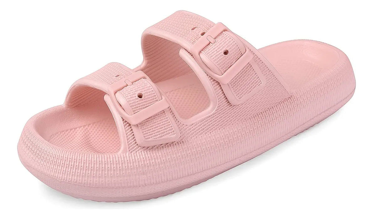 sandalias chanclas mujer hombre plataforma broche ajustable