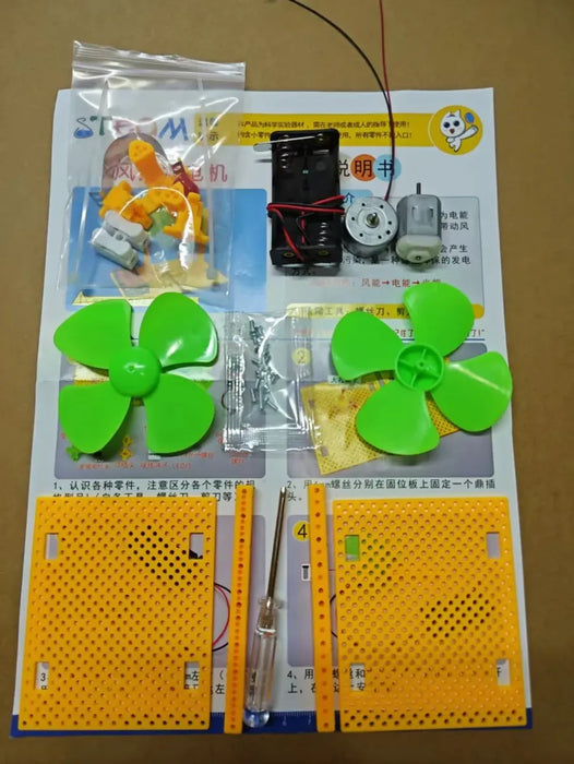 ELECTRONIC KIT WIND ENERGY GENERATOR WIND TUREBINE PROPE GRADO B