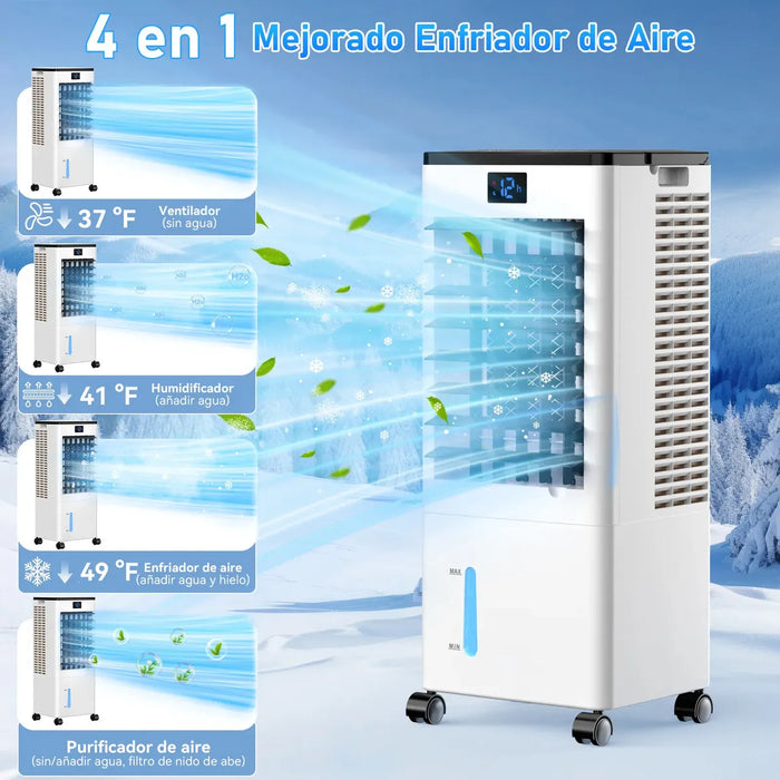 4 EN 1 ENFRIADOR DE AIRE 12L ACONDICIONADO EV GRADO B 1