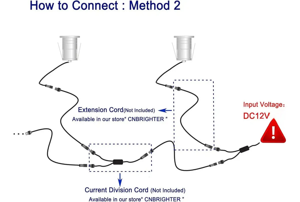 LUCES DE PISCINA 4 UNID ACERO INOXIDABLE AMARILLA 3W DC12V GRADO B