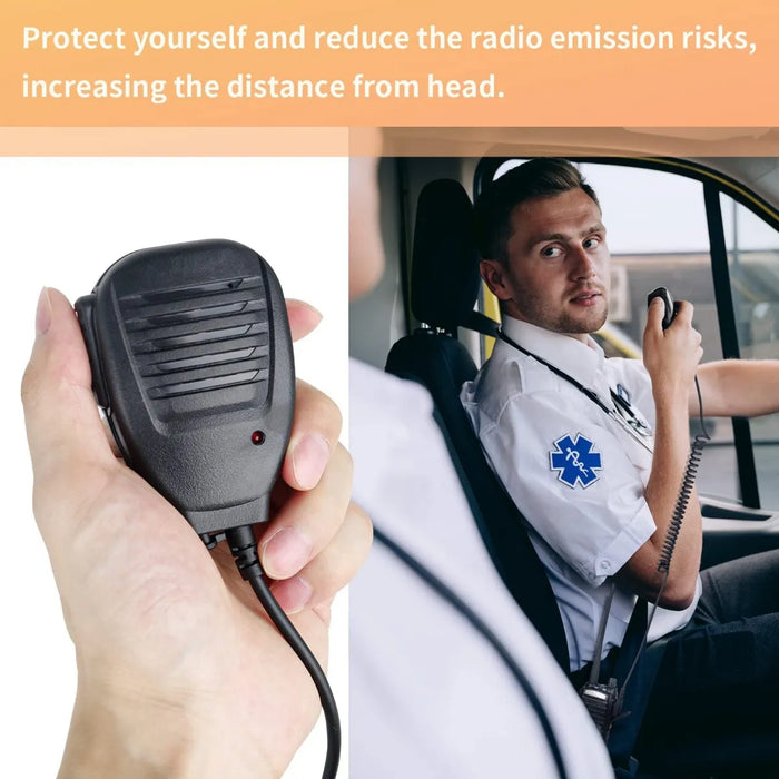 Kit Radios Walkie Talkies 8w Uhf Vhf Fm 2800mah & Cable Usb