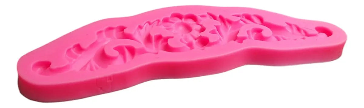 1pcs Molde De Silicona Relieve Barroco Fondant Pasta Resina 7087 grado a