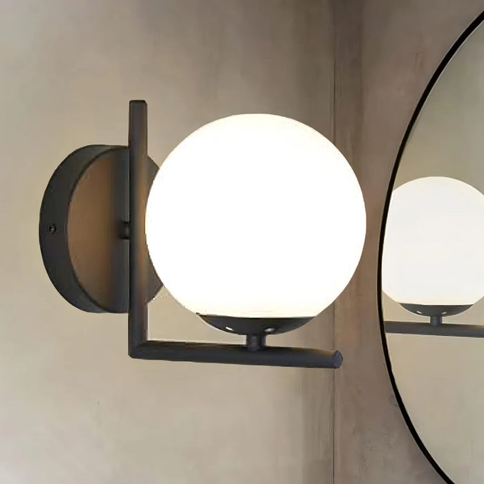 Lampara De Pared Moderna Escaleras Sala Dormitorios Led 60w Estructura Negro
