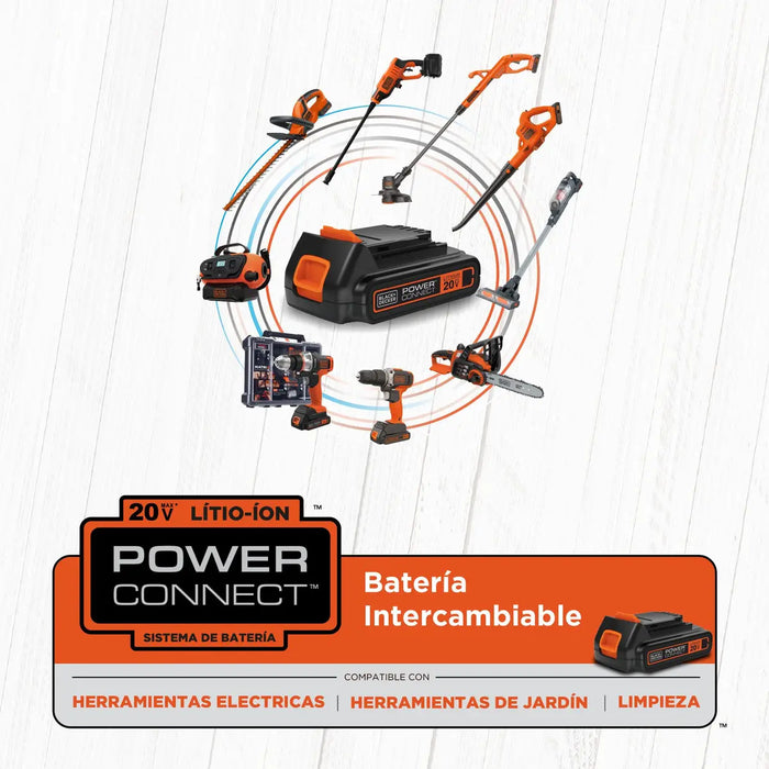 HIDROLAVADORA ELECTRICA BLACK+DECKER HOGAR BCPC20D1 NARANJA CON 24.132BAR DE PRESION MAXIMA - 60HZ GRADO B