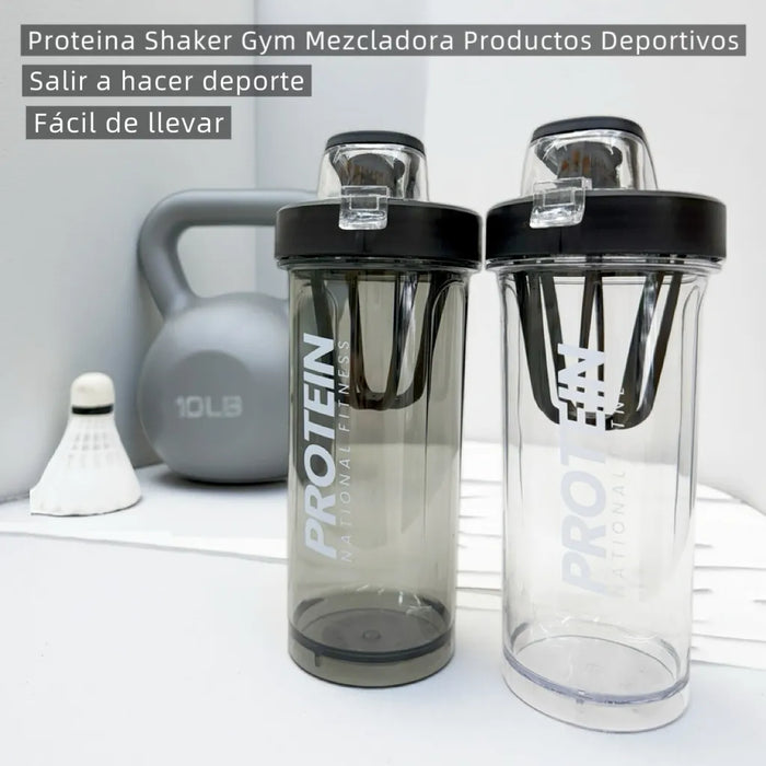 2pcs Proteina Shaker Gym Mezcladora Productos Deportivos Grado A