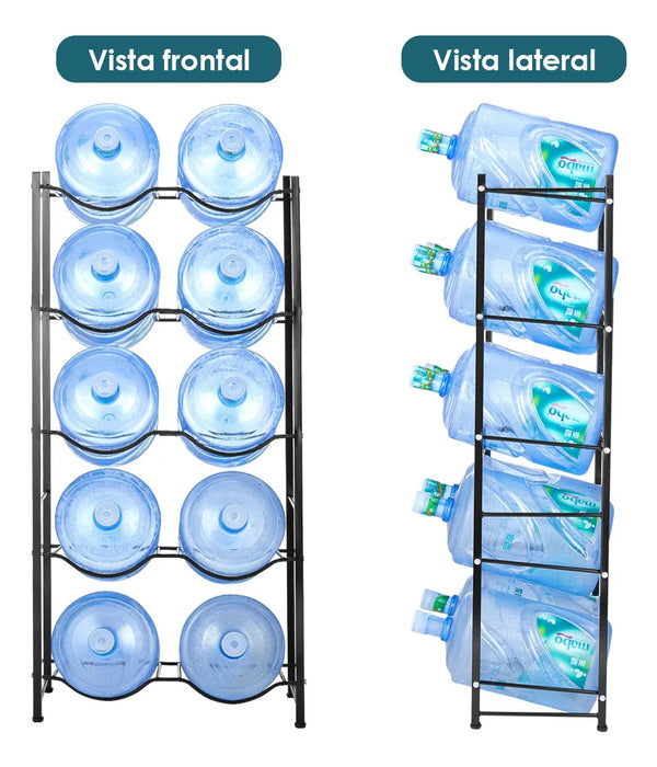 10 Unid Rack Porta Garrafón Extraíble Para Dispensador Agua GRADO A