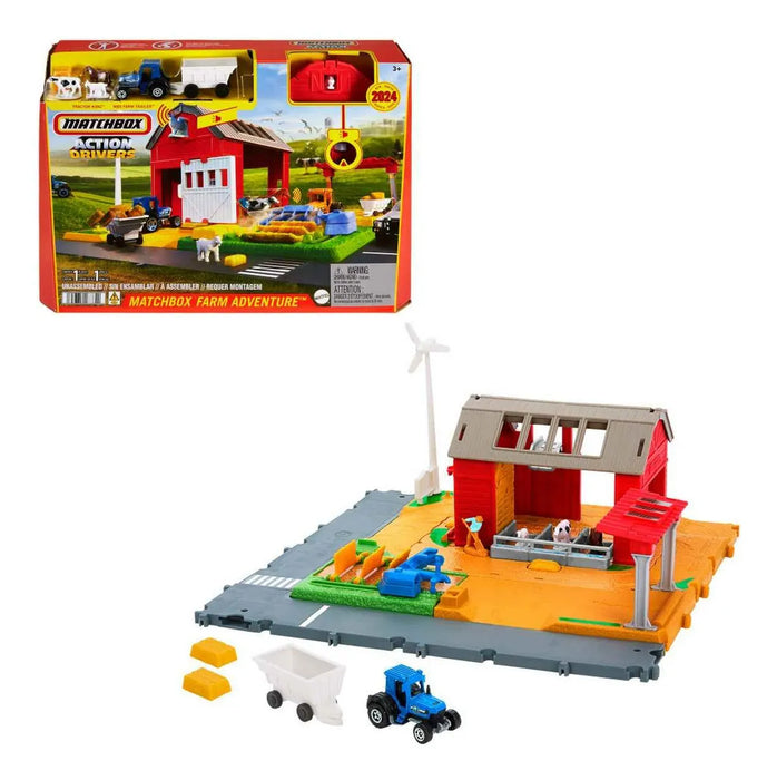 Matchbox Set De Juego Acción Granjero Para Niños Color Multicolor GRADO B