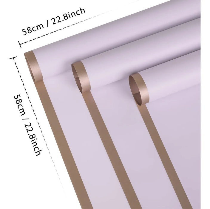 20 PAPEL CELOFAN COREANO PARA ENVOLVER FLORES RAMOS REGALOS GRADO B.