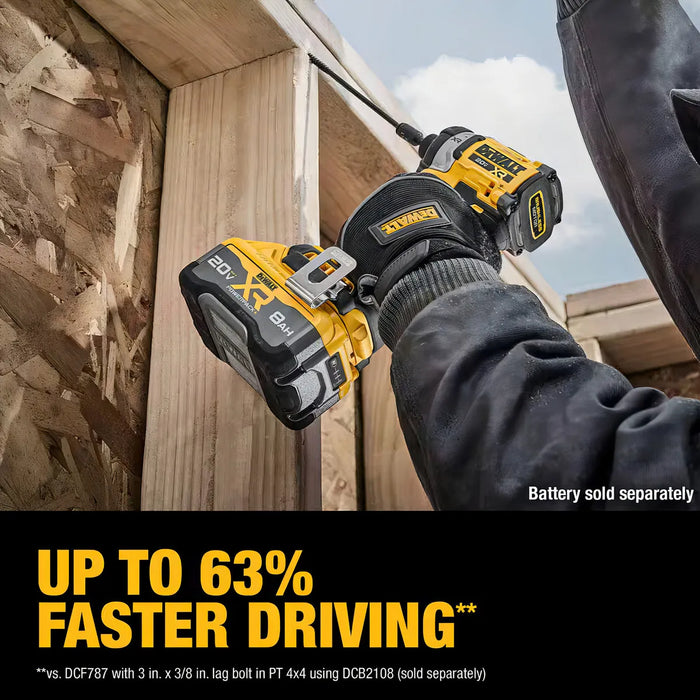 Atornillador De Impacto De 1/4 InalÃ¡mbrico Dewalt Dcf860b Grado A
