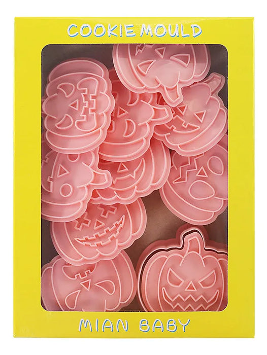 8pcs Cortadores De Galletas Halloween Molde Galletas Fondant