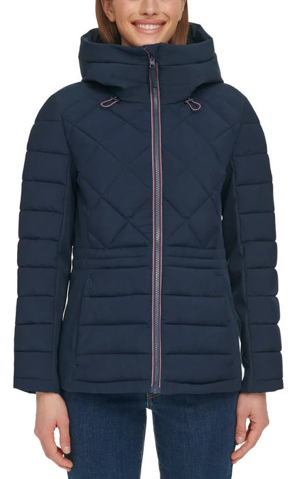 chaqueta invierno tommy hilfiger dama blue impermeable429