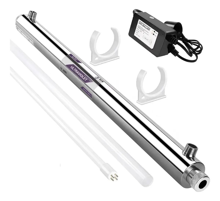 LAMPARA LUZ UV ULTRAVIOLETA GERMICIDA 30W WATTS 4 PINES AGUA GRADO B