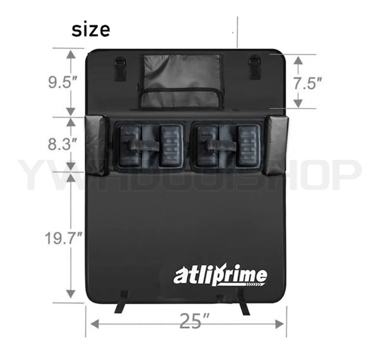 Porta bicicletas para camioneta pick up bike pad 2bicicletas 2072 GRADO B