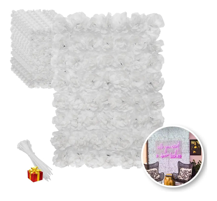 MURO DE FLORES ARTIFICIALES/ CLÁSICO/CAJA 8PZ GRADO B