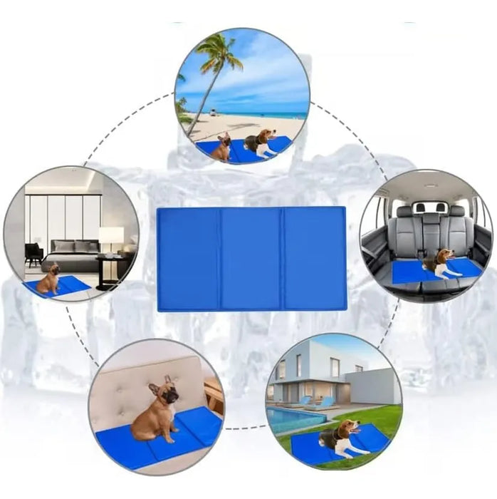 Tapete Perro Refrescante G 96x81 Mascota Calor Playa Fresco Grado B