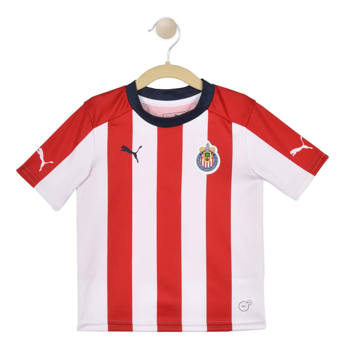 Jersey Y Short Chivas - Puma - 752800 01 - Roja Niños 5-6 AÑOS