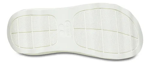 Sandalias Para Mujer Crush Triple Strap Color Blanco Crocs