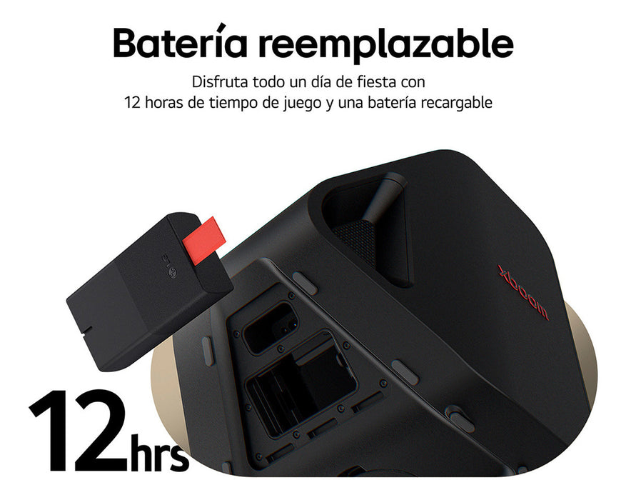 LG Xboom Stage 301 By Will.i.am | Bocina Bluetooth Portátil | 12hrs De Batería | Ipx4 GRADO A