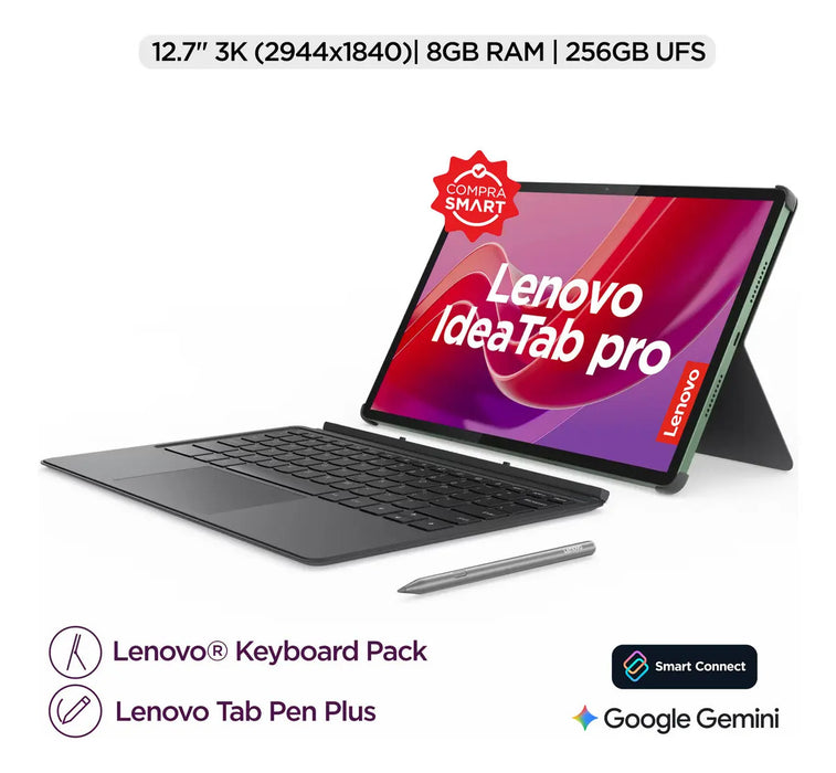 TABLET LENOVO IDEA TAB PRO 8GB + 256GB TECLADO Y PLUMA GRADO A