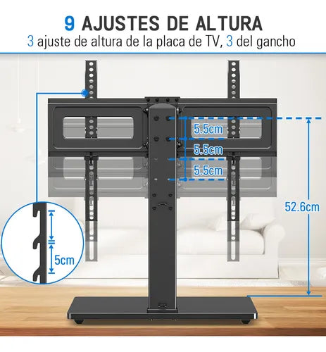 Base De Mountup Para Pantalla De Tv 37-75 , Máx 40kg