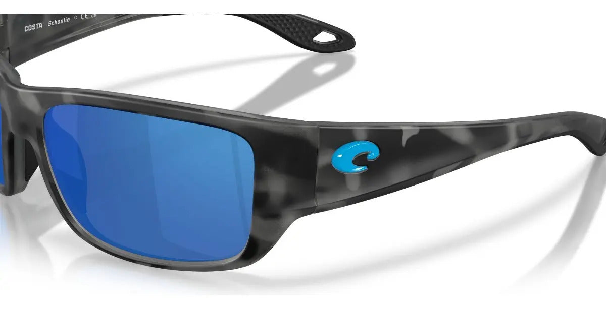 COSTA DEL MAR LENTES SOLAR 06S9132 HOMBRE MATE 56 ESPEJO 913205 AZUL ESPEJEADO TIBURÓN TIGRE MATE GRADO A