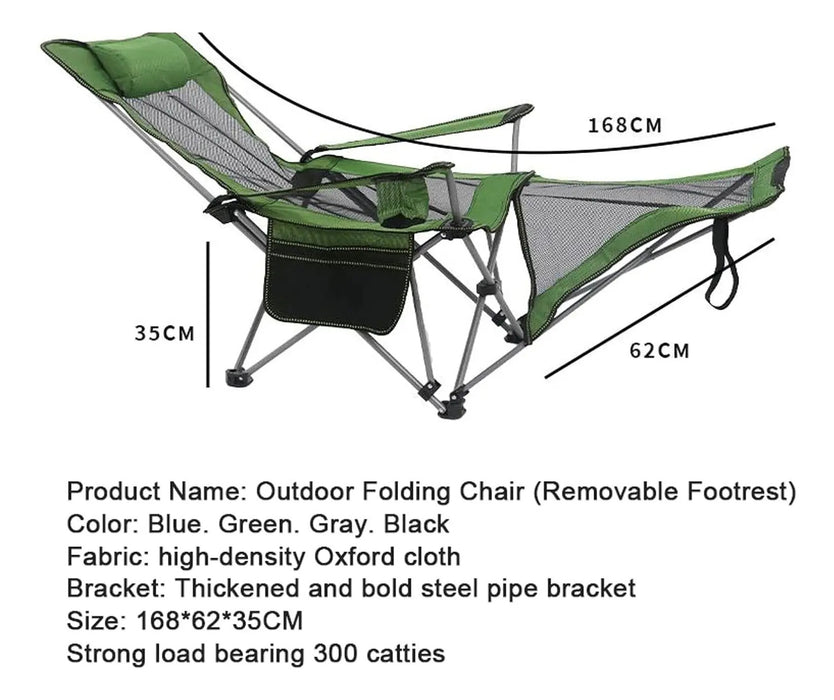 Silla Plegable Para Camping Y Playa Con Soporte De Bebida Color Blanco/ Hueso GRADO A