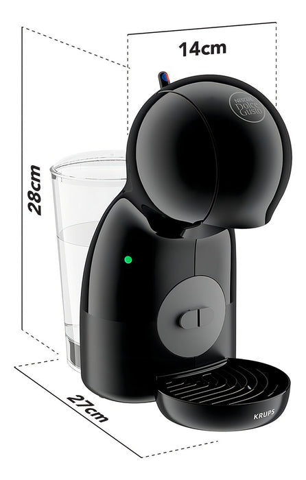 Cafetera Krups Dolce Gusto Con Audi­fonos Y Capsulas Kit Kat Negro GRADO B