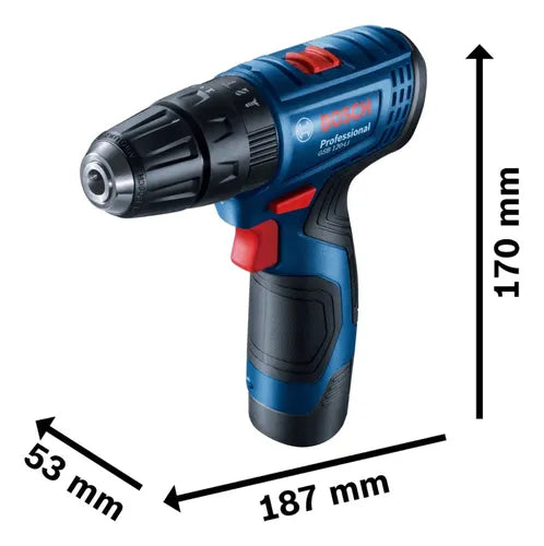 Rotomartillo Inalámbrico Bosch Gsb 120-li 2 Baterías Y Maletín GRADO B