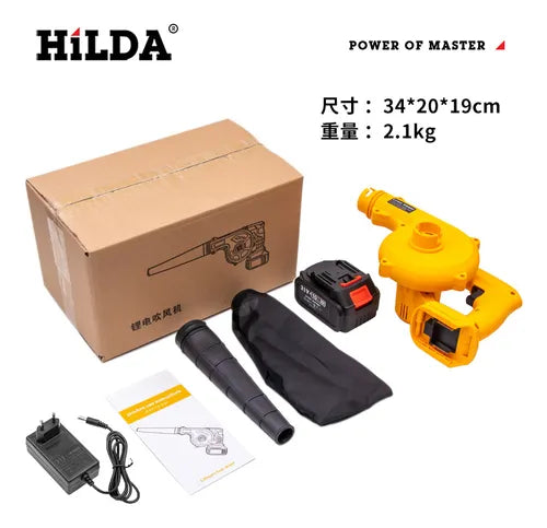Soplador Eléctrico De Litio Recargable De 21 V, 3000 Mah GRADO A