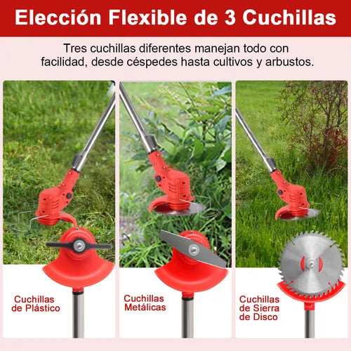 Desbrozadora Eléctrica Inalámbrica Cortadora De Césped GRADO B